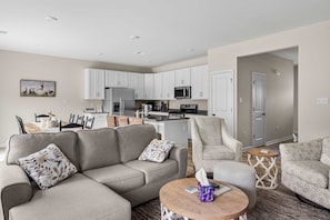 House, Multiple Beds, Patio, Garden View (Serenity at the beach) | Living area | 42-inch flat-screen TV with digital channels