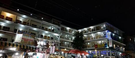 Fassade der Unterkunft