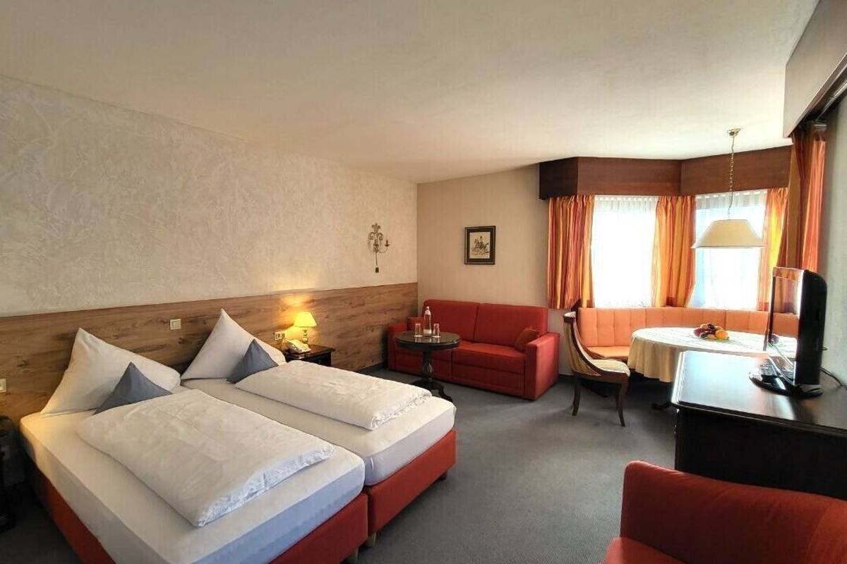 Deluxe Double or Twin Room, Balcony, Mountain View | Minibar, in-room safe, desk, WiFi (free)