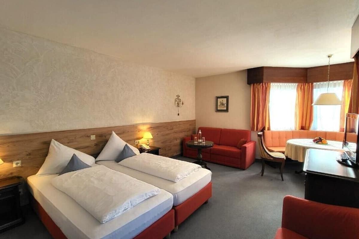 Deluxe Double or Twin Room, Balcony, Mountain View | Minibar, in-room safe, desk, free WiFi