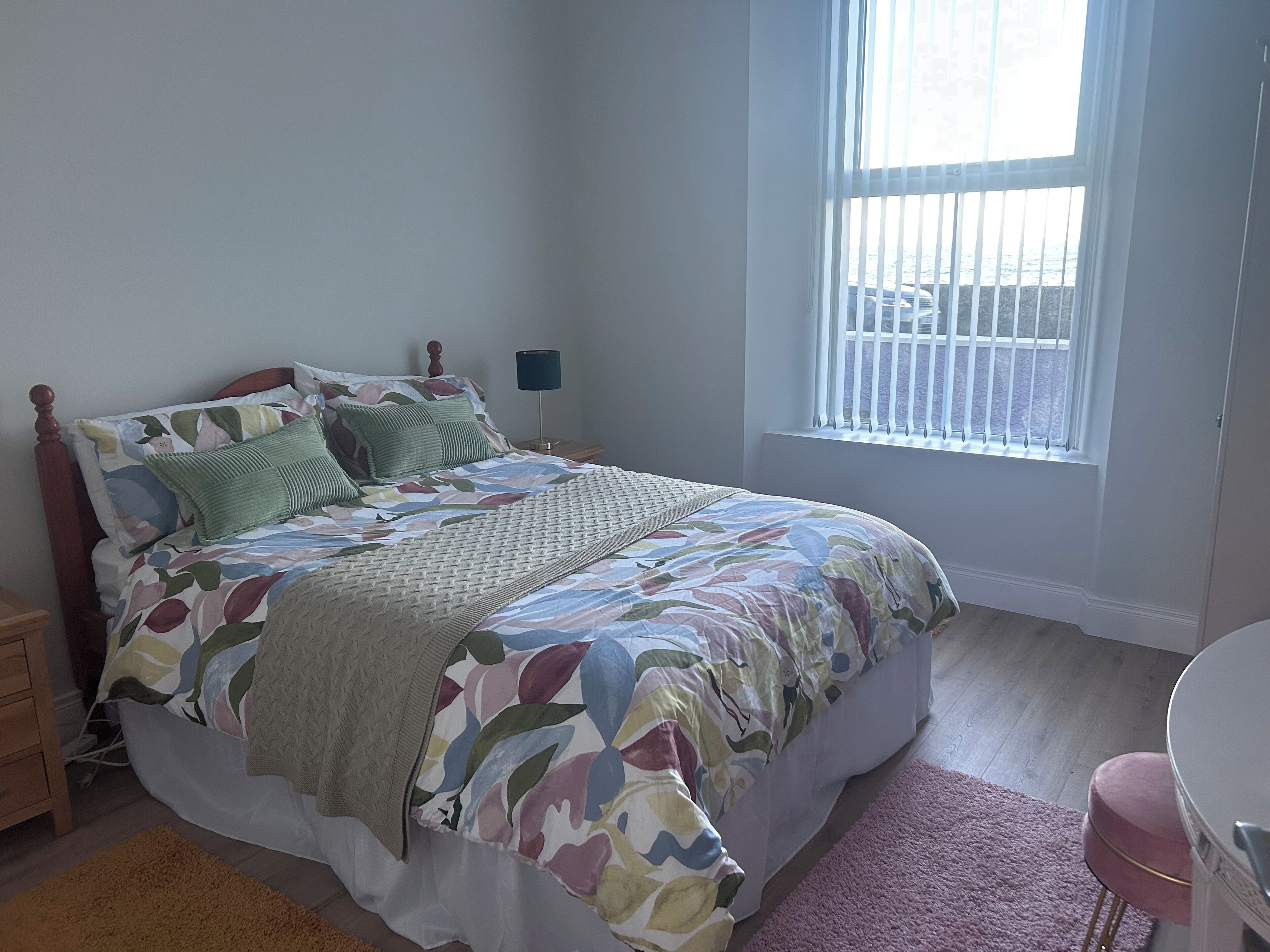 2 bedrooms, in-room safe, iron/ironing board, travel crib