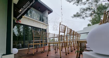 Salablanca Tagaytay Brand New Luxury Home with plush beds balcony & home theater