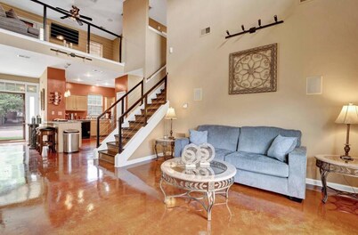 Relax with the whole family at this peaceful place to stay.