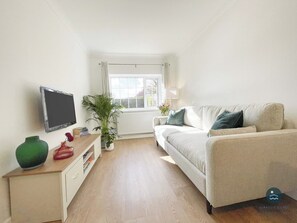 Tv och en stereo