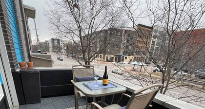 Downtown Dayton townhouse with private garage AND rooftop patio!