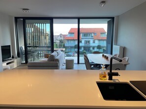 Apartment | Living room - Apartment Near Sandy Beach in Belgium (Nieuwpoort)