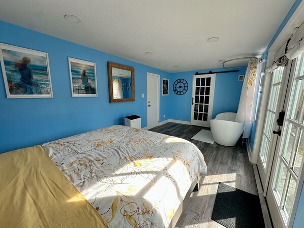 1 sovrum, strykjärn/strykbräda, wi-fi och sängkläder