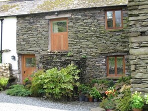 Exterior detail - MILL COTTAGE, HARTSOP, a cosy bijou hide-away surrounded by mountains (Hartsop)