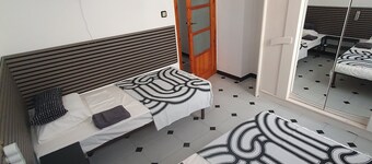 Large bright house in the center for a family or a large group of people