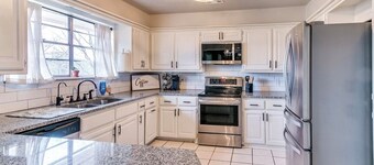 “Sweet Home Oklahoma” House - Large home with 4 bedrooms and fenced yard+garage!