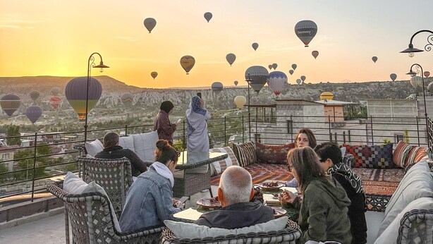 Rooftop terrace - Gala Cave Cappadocia (Nevsehir)