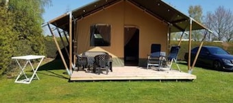 Camping in Luxury. Safari Tent for 6 People