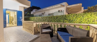 Beautiful villa surrounded by greenery