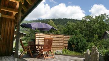 Ferienhaus | Balkon