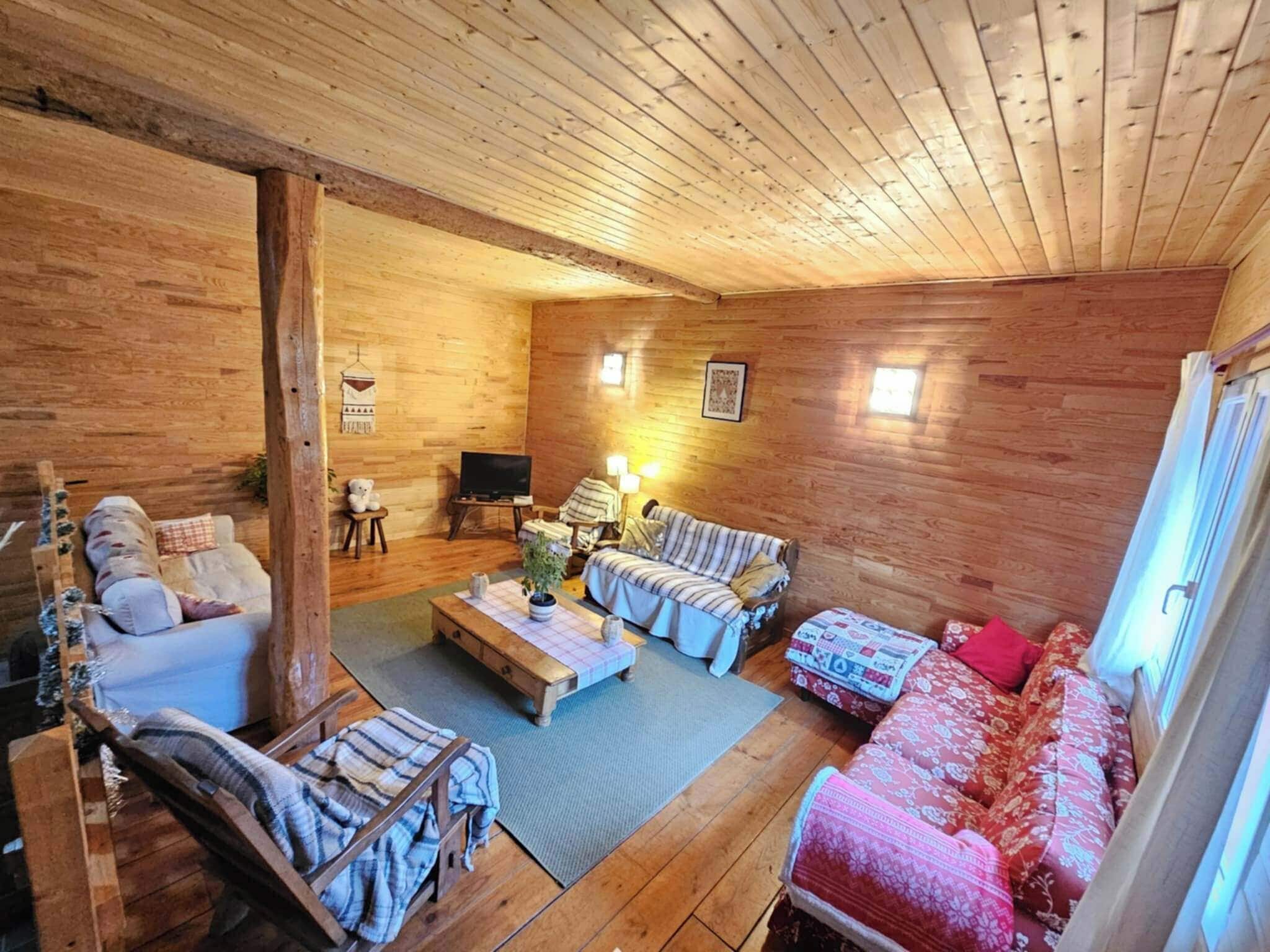 Fernseher, Kamin, Bücher