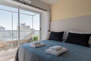 Huoneisto | 1 makuuhuone, pimennysverhot, silitysrauta/-lauta, ilmainen Wi-Fi