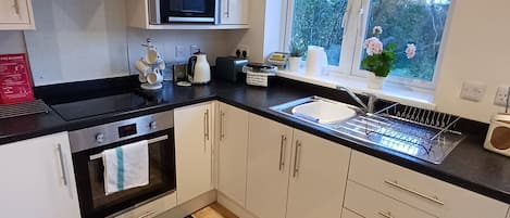 Microwave, oven, stovetop
