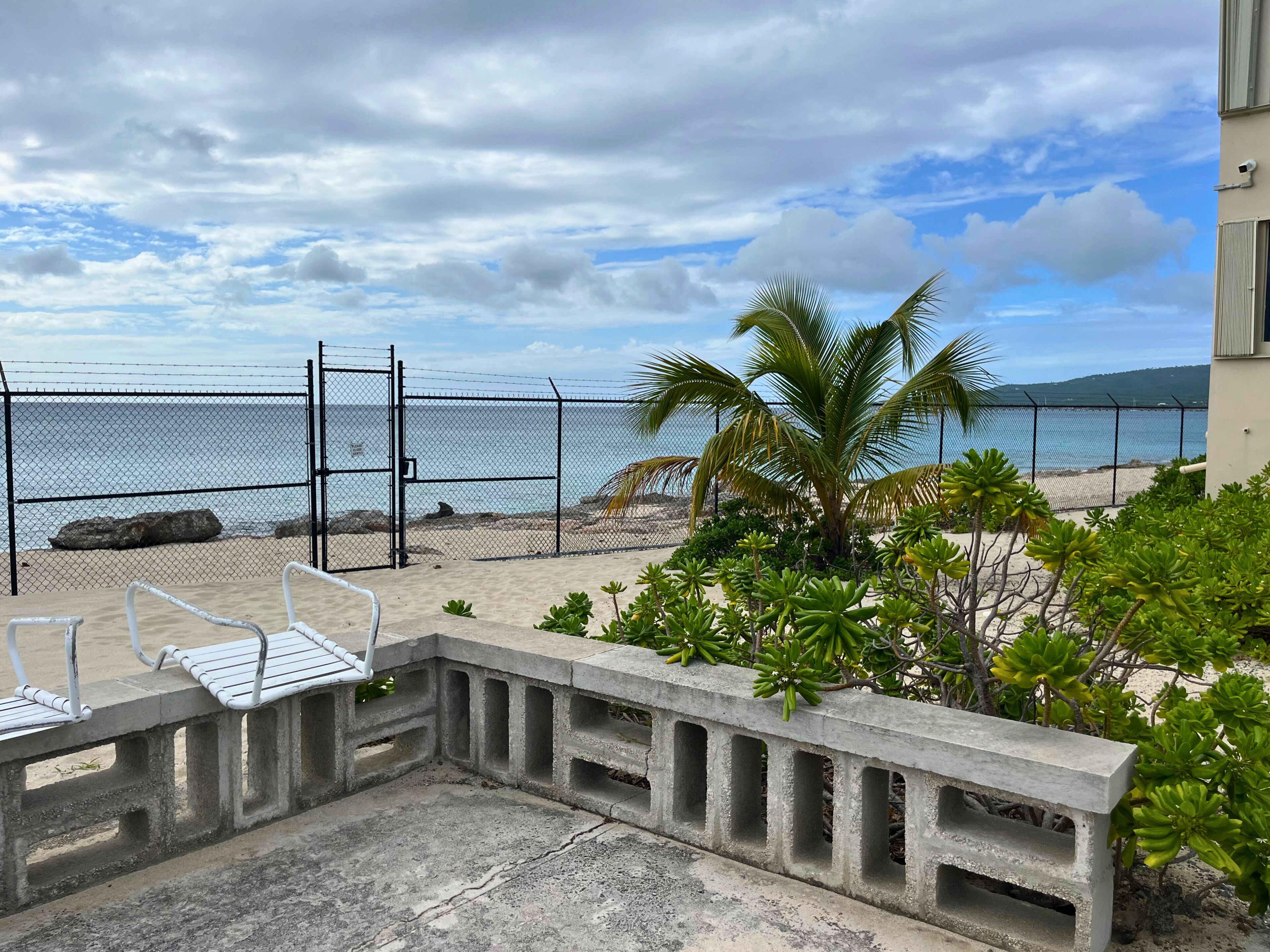 Enceinte de l’hébergement