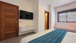 2 soverom, safe på rommet, strykejern/-brett og wi-fi (inkludert)