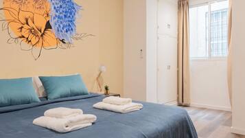 Apartamento | 2 quartos, cortinas blackout, ferros/tábuas de passar roupa