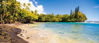 AirCon, Modern STUDIO in fabulous Kaloli Point, next to Trailhead to Shipman Bch