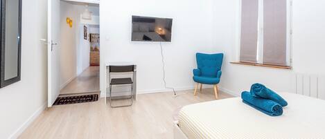 1 quarto, ferros/tábuas de passar roupa, berço de viagem, Wi-Fi