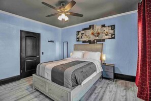 6 chambres, bureau, fer et planche à repasser, accès au Wi-Fi (inclus)