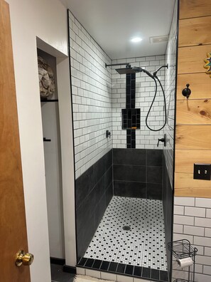 Shower, hair dryer, towels, soap - 3-bedroom house in fantastic Crystal with WiFi, AC (Crystal)