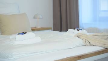 2 bedrooms, desk, iron/ironing board, free WiFi