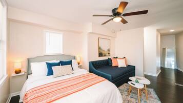 3 dormitorios, escritorio, tabla de planchar con plancha y wifi gratis