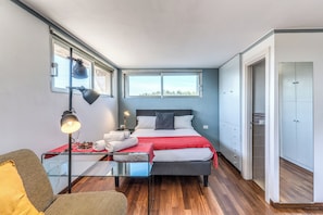 1 室のベッドルーム、アイロン / アイロン台、WiFi、ベッドシーツ
