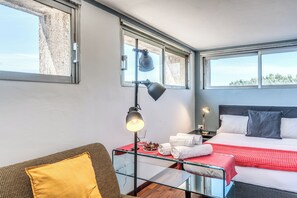 1 室のベッドルーム、アイロン / アイロン台、WiFi、ベッドシーツ