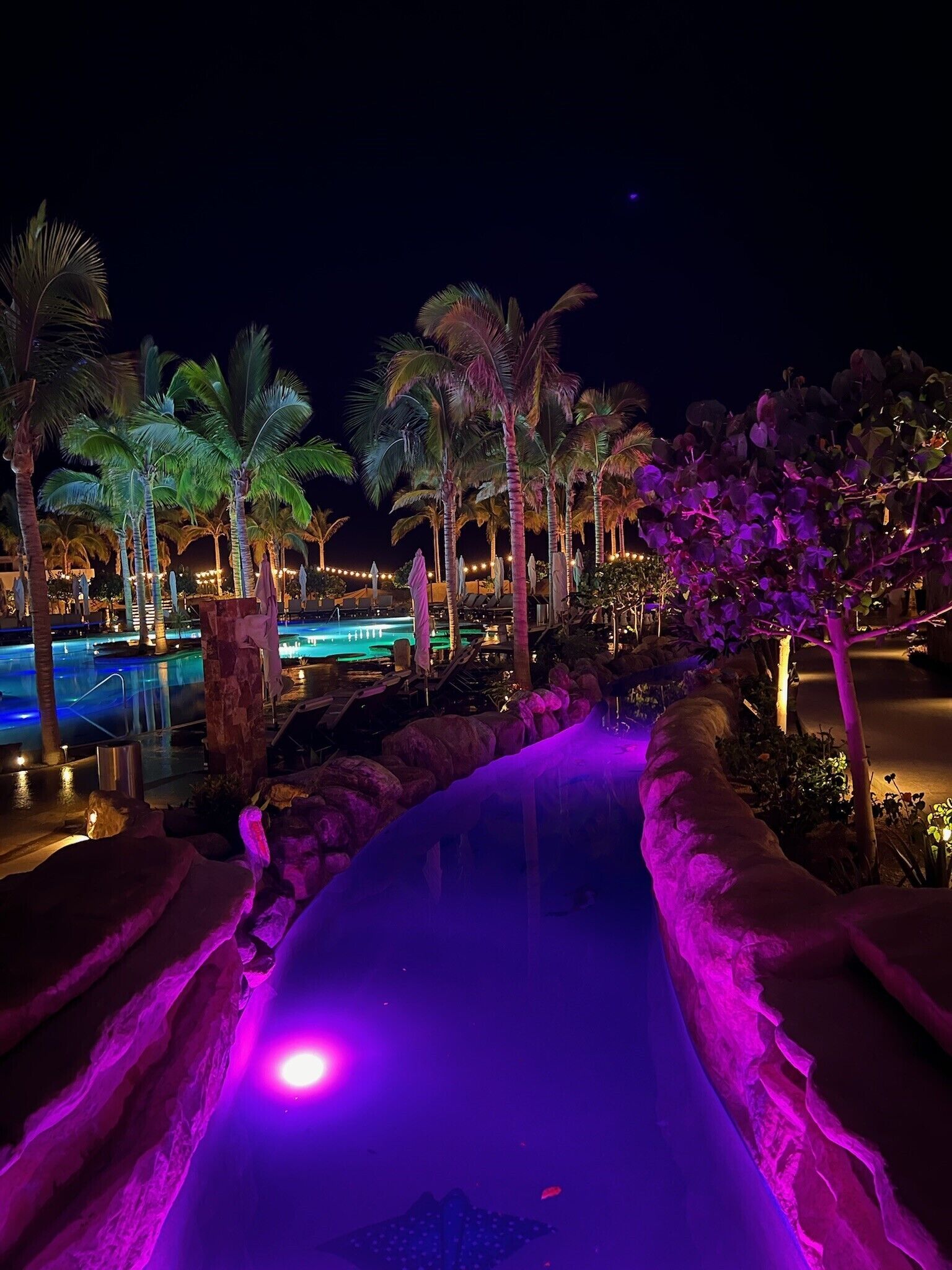 Piscina externa, piscina aquecida