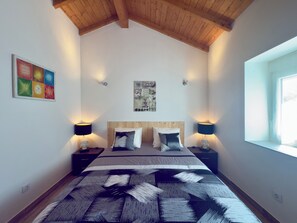 2 soveværelser, strygejern/strygebræt, Wi-Fi, sengetøj