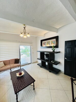 Suite 2 habitaciones con cocineta frente al mar | วิวจากห้องพัก