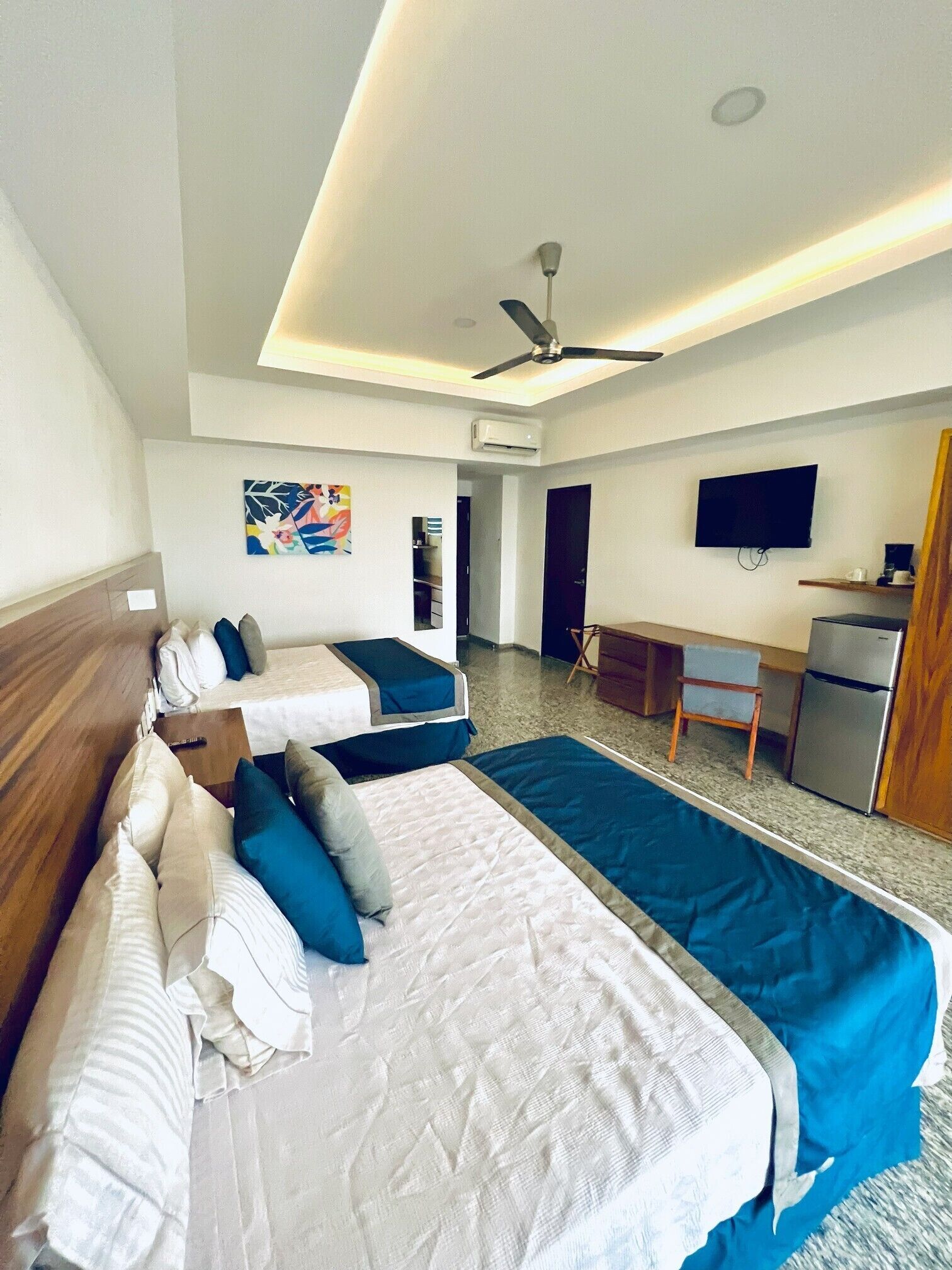 Torre Picos - Deluxe 2 Queen Vista Alberca