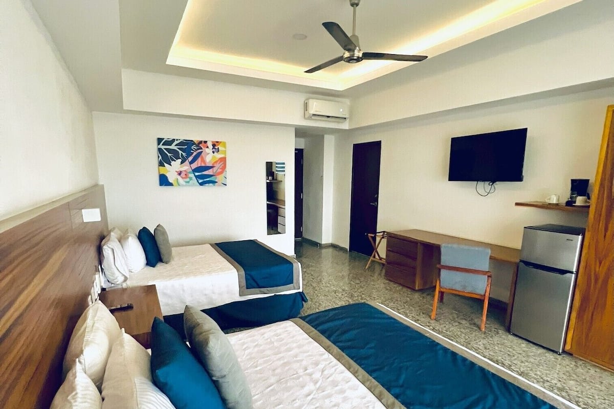 Torre Picos - Deluxe 2 Queen Vista Alberca