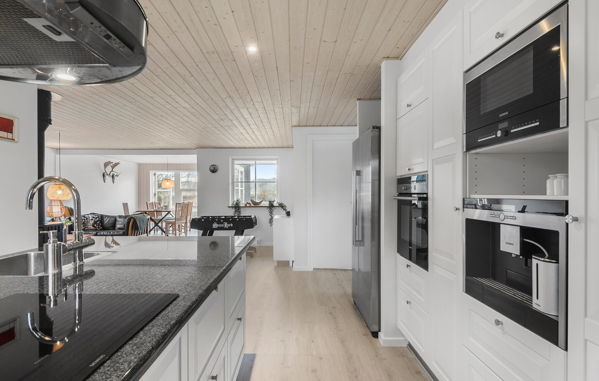 Oven, stovetop, dishwasher, coffee/tea maker