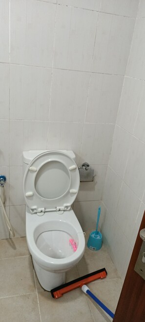 Towels, soap, toilet paper