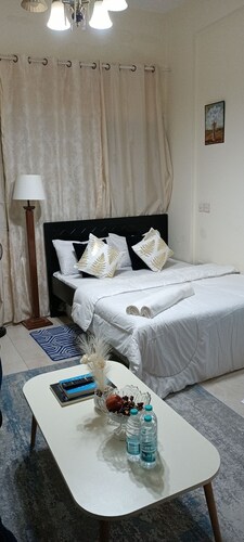 Chic 1-studio flat with WiFi and AC close to mall, park, metro