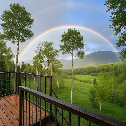 Mountain Cabin w/360° Views, Hot Tub, Pet-Friendly, Trails, Fireplace, Sleeps 16