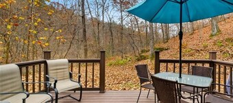 Charming 2 bedroom 2 bath cabin in lovely Eureka Springs