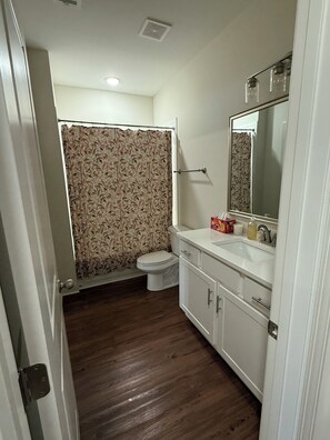 Towels, toilet paper
