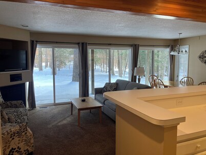 Two Bedroom, Two Bath Condo ready for year-around fun. Great Up North Getaway!