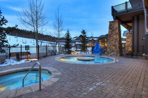 Indoor pool, a heated pool