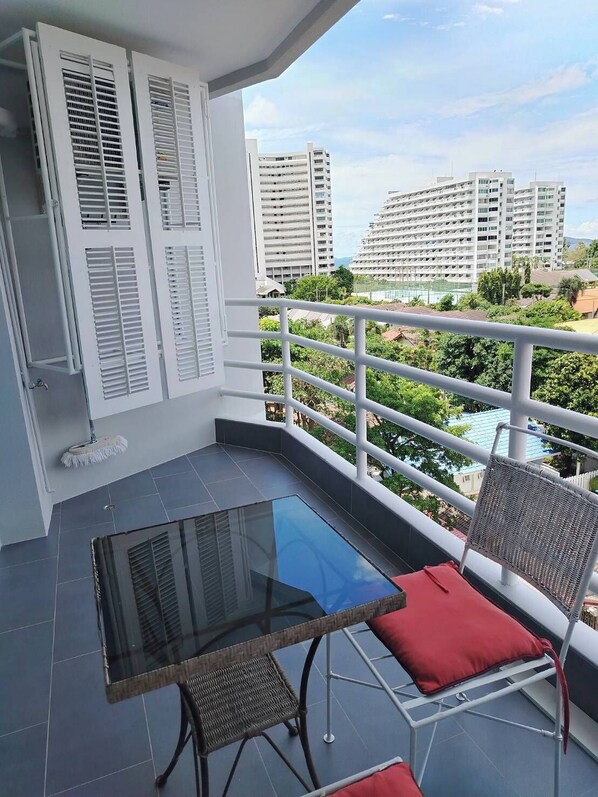 Terrace/patio - Studio View Talay (Pattaya)
