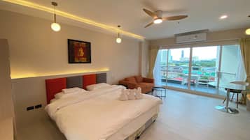 1 bedroom, blackout curtains, free WiFi