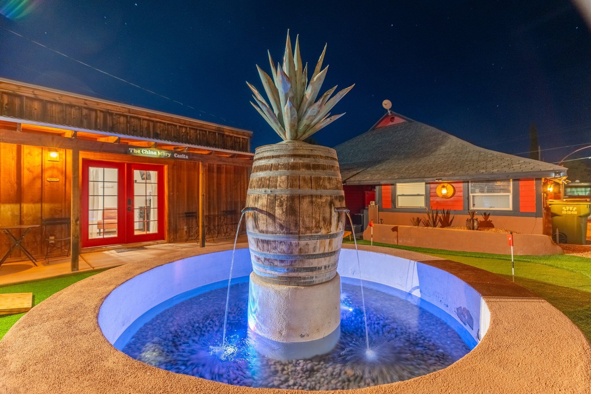 Enceinte de l’hébergement