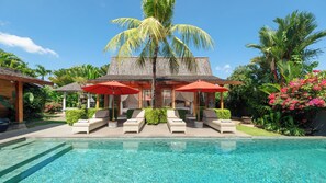 Villa, Pool View | View from room - Villa Taramille by Villa Finder (Kerobokan)