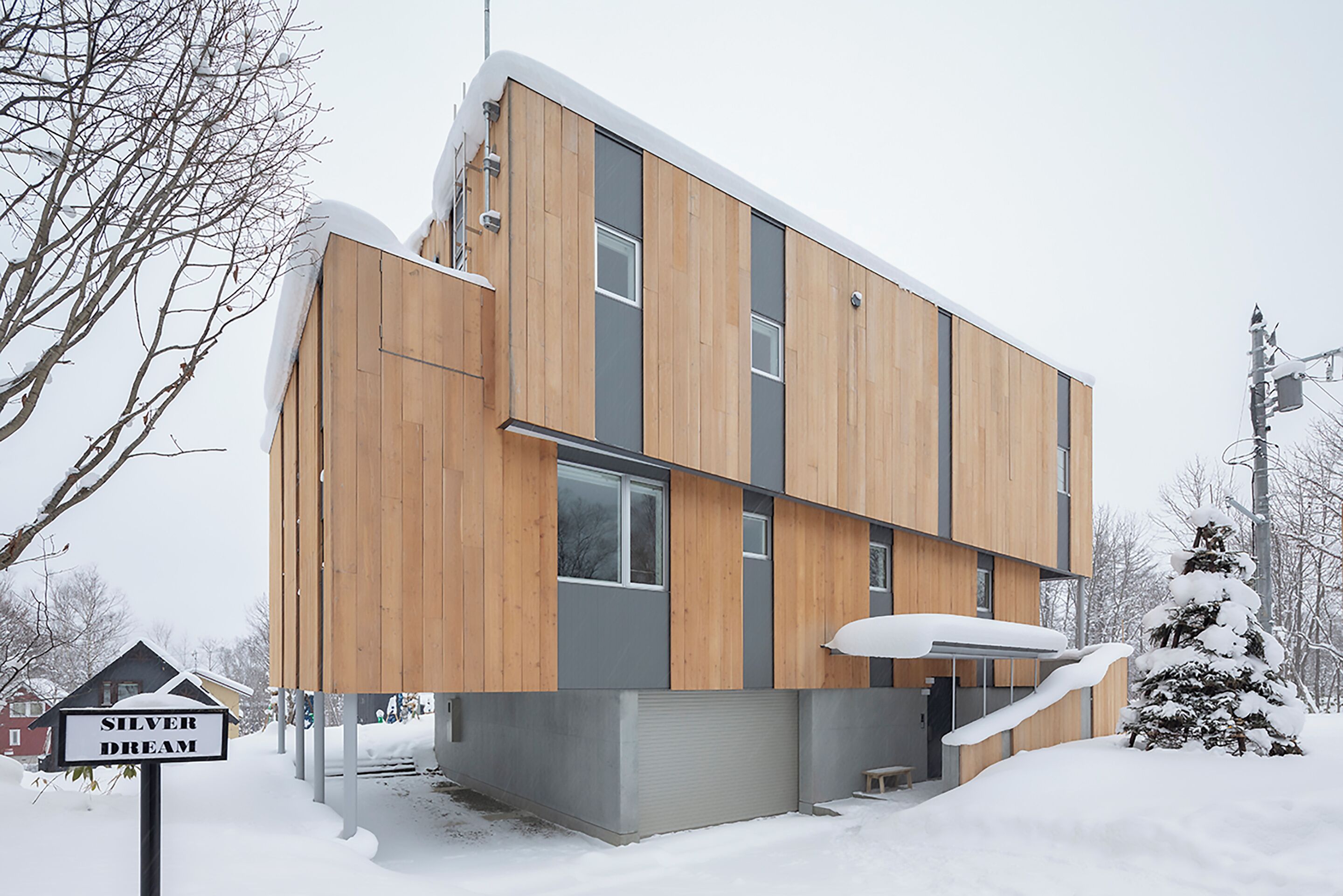 Fassade der Unterkunft